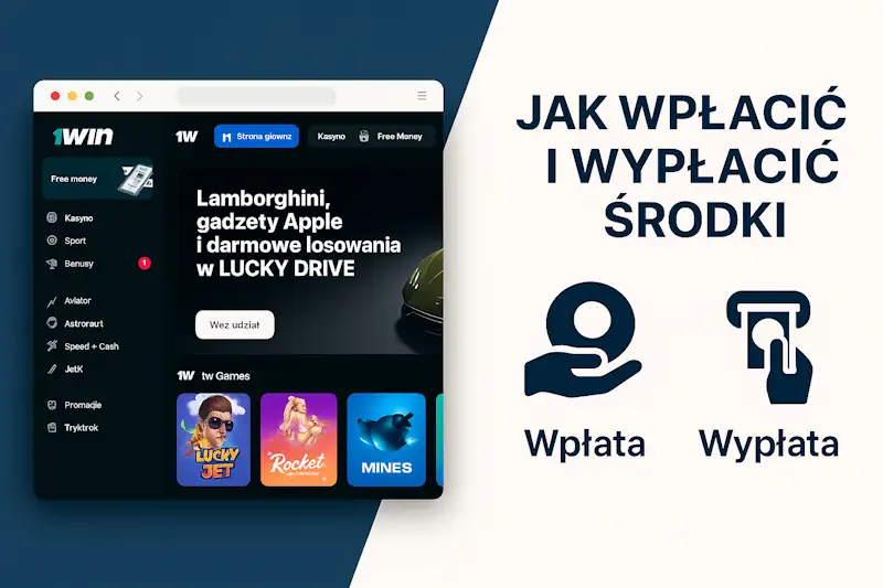 1win official site — jak wpłacić i wypłacić środki