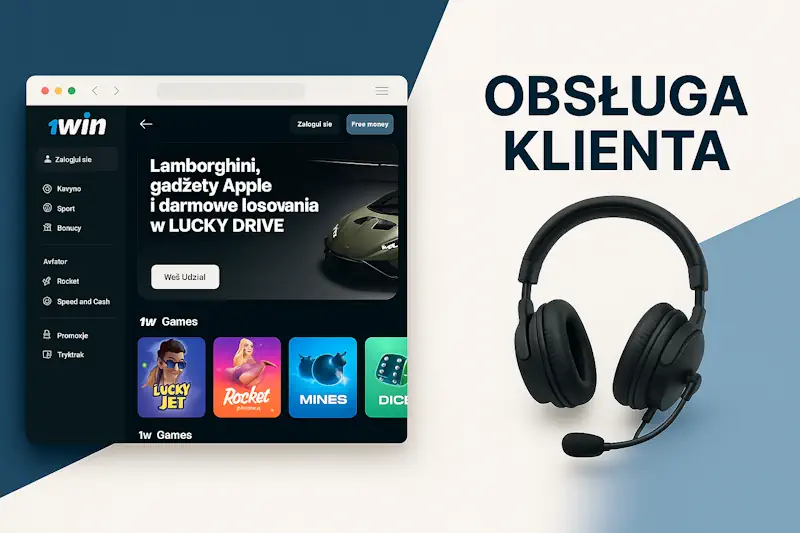 1win w Polsce — obsługa klienta